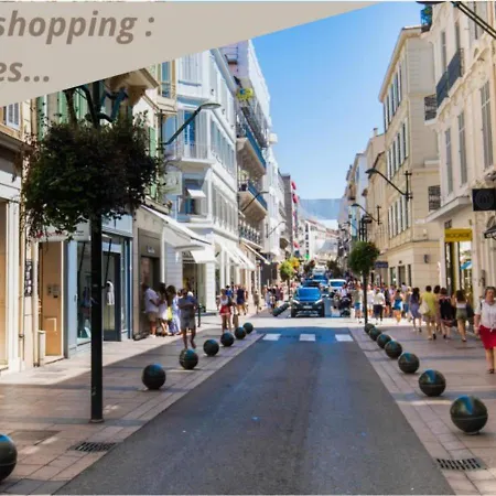 Studio N - Ascenseur - 2 Min Du Palais - Climatise Κάννες